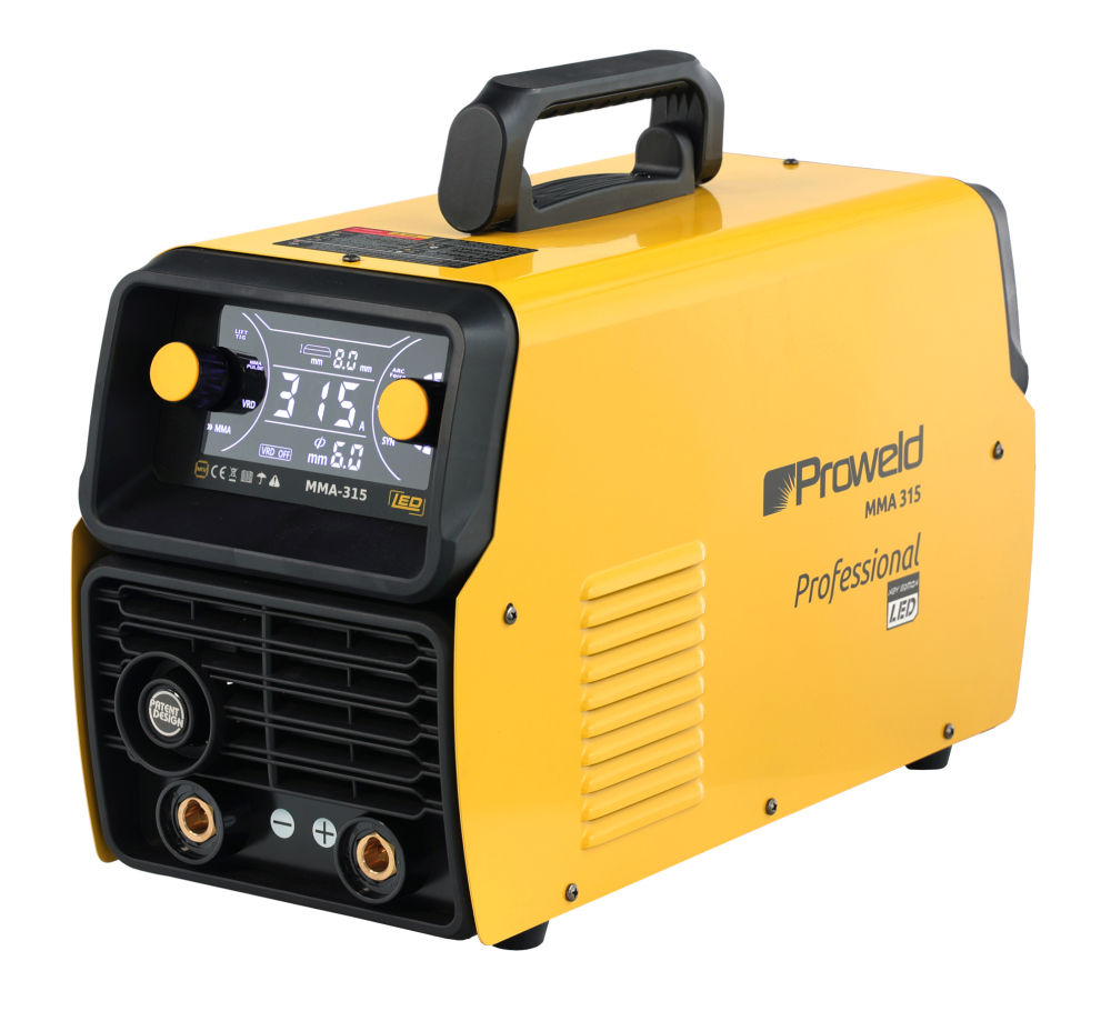 ProWELD MMA 315 LED Invertor digital sudura 315A, MMA Puls, TIG Lift, Arc Force, VRD, Electrozi o 2.0-6.0 mm, Otel, Inox, Fonta [3]
