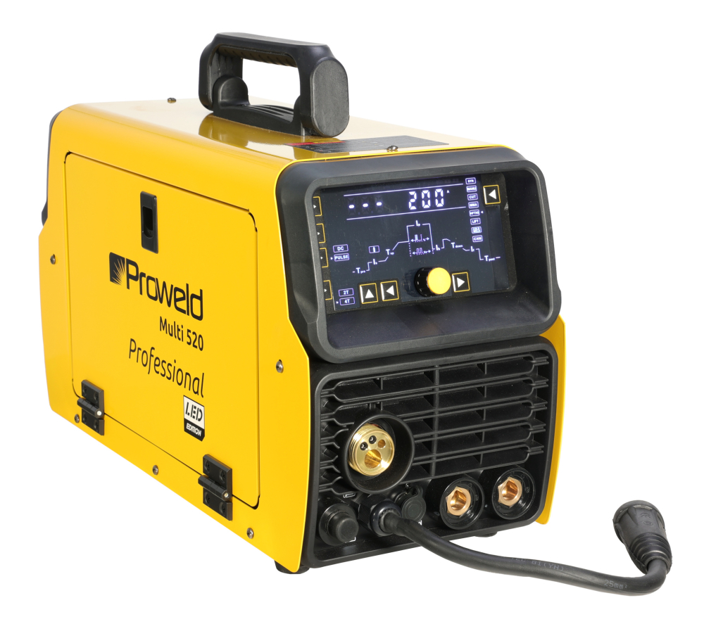 ProWELD Multi 520 Sudura si taiere Otel, Inox, Aluminiu, Fonta, 4 procese: MIG, TIG HF, MMA, plasma CUT, 200A [6]