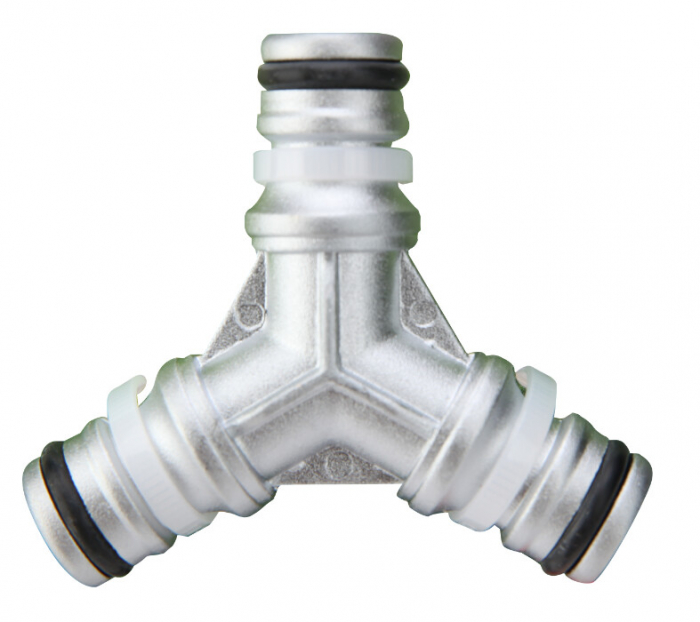 Racord Furtun cu 3 Cai Aluminiu 2014 PLUS [1]