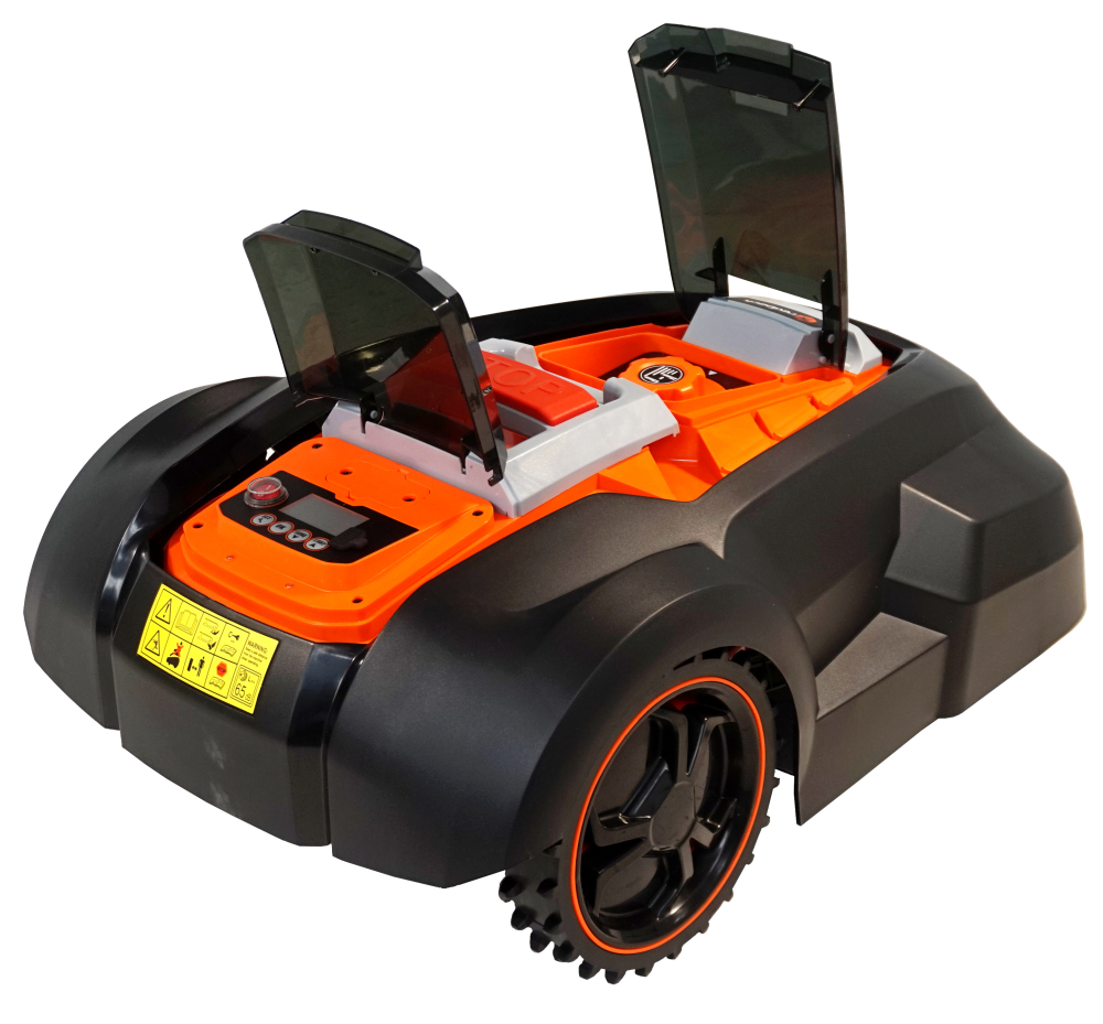 Redback RM24APP Robot automat de tuns gazon, 28V, 3Ah, 240mm, 25-65mm, 1500mp [7]