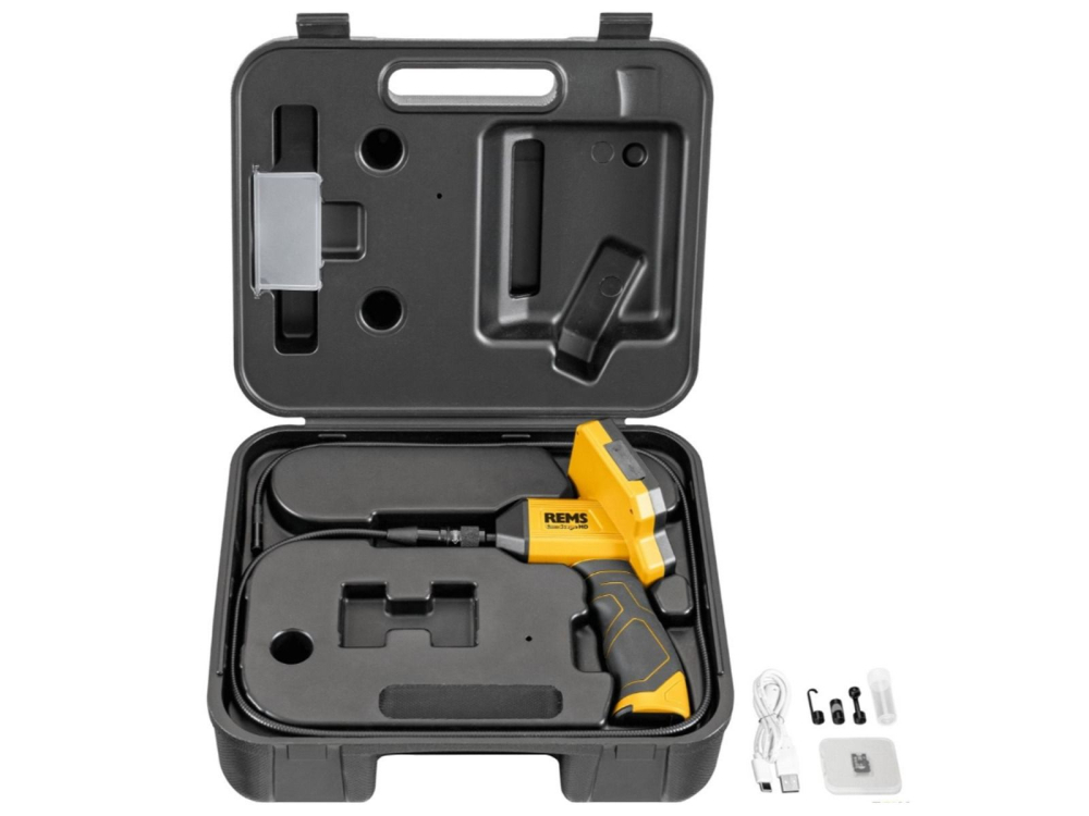 REMS 175400 R4 Sistem inspectie video Camscope HD 854x480pixeli, 180° + MicroSD 32 GB + valiza [5]