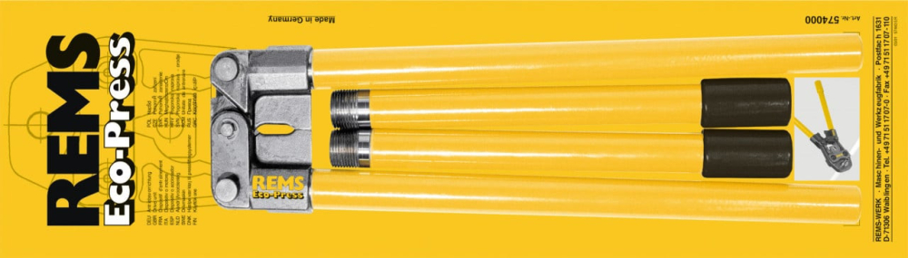 REMS Eco Press 574000 R Cleste presare radiala 10-26mm [3]