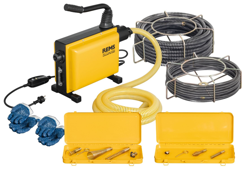 REMS Scula electrica de curatat tevi Cobra 22 Set 16+22 172012 [2]