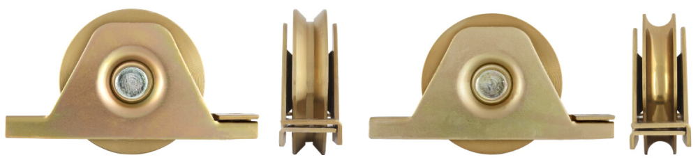 Roata Porti Culisante Semi-ingropata cu Suport si Rulment [2]