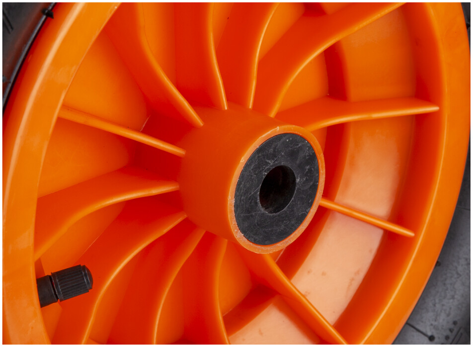 Roata Roaba Pneumatica cu Janta Plastic Profil Rotund [15]