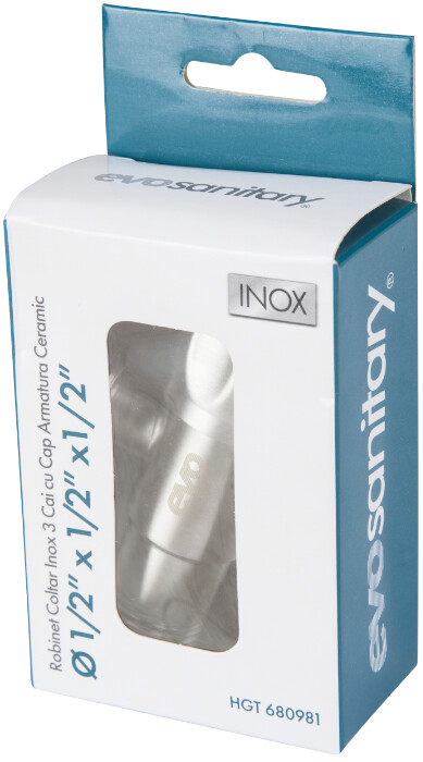 Robinet Coltar Inox 3 Cai cu Cap Armatura Ceramic [2]