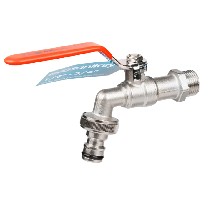 Robinet Dublu Serviciu cu Maneta si Conector Rapid Evosanitary [2]
