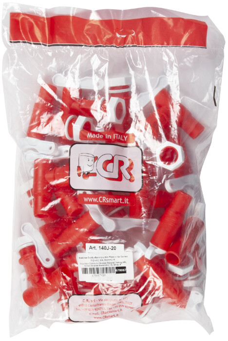 Robinet Dublu-Serviciu din Plastic tip Canea - Diametru 1 / Diametru 2 3/4 inch / 20 mm [2]