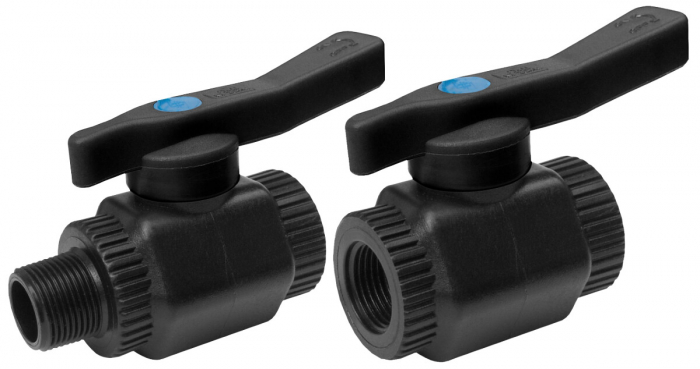 Robinet Trecere Negru PPCV [1]