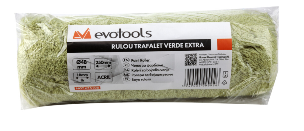 Rulou Trafalet Acril Verde Extra [6]