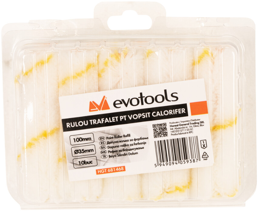 Rulou Trafalet pt Vopsit Calorifer 10 Pcs - 1 S10 [2]