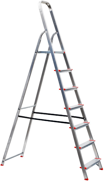 Scara din Aluminiu Cu Platforma ETS 1167 - Nr. Trepte 2+P [7]