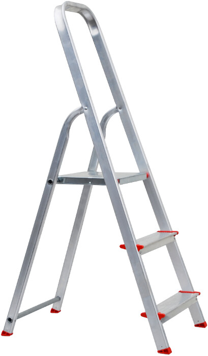 Scara din Aluminiu Cu Platforma ETS 1167 - Nr. Trepte 6+P [2]