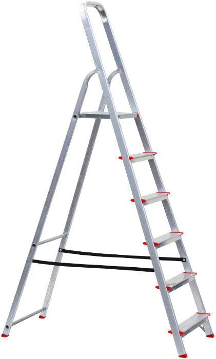 Scara din Aluminiu Cu Platforma ETS 1167 - Nr. Trepte 6+P [10]