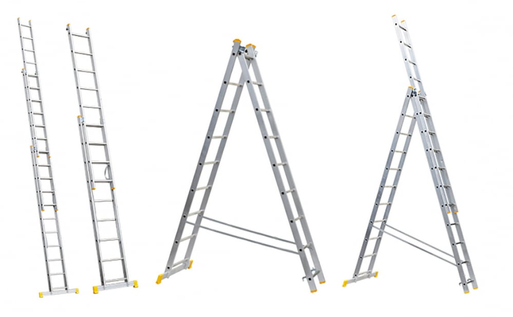 Scara din Aluminiu ETS 1167 - 1 tronsoane, 7 trepte, Inaltime totala 199.5 cm [3]
