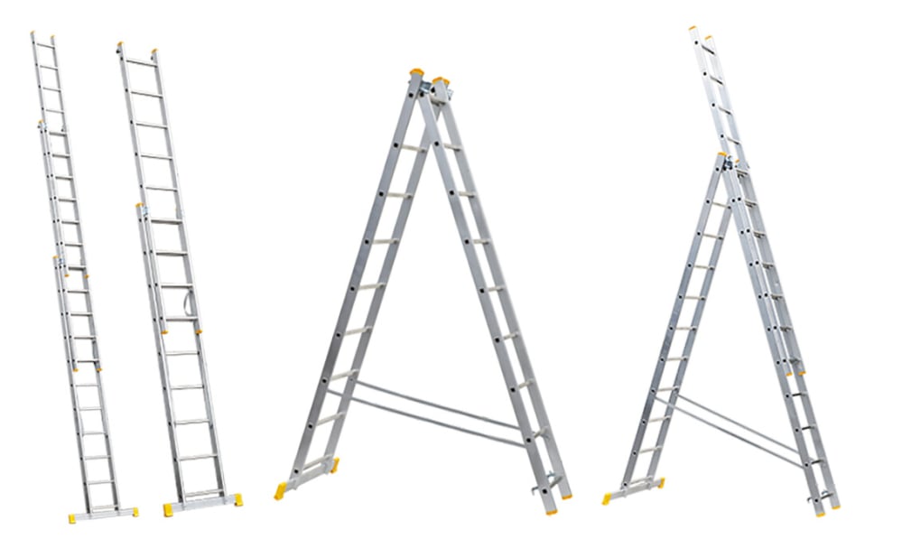 Scara din Aluminiu ETS 1167 - Nr. Trepte 9 Nr. Tronsoane 1 [3]