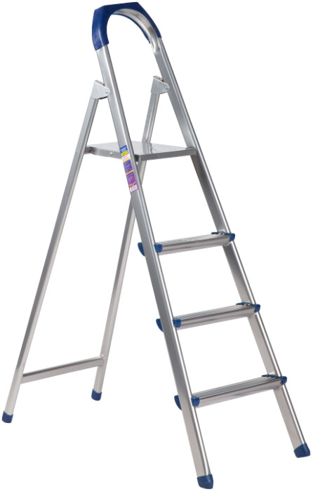 Scara Metalica Vopsita Gri - Inaltime totala 1.9 m Nr. Trepte 6+P Inaltime Utila 1.5 cm [6]