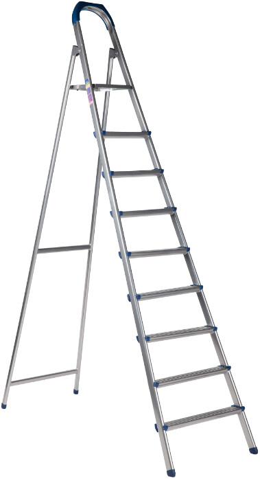 Scara Metalica Vopsita Gri - Nr. Trepte 7+P [4]