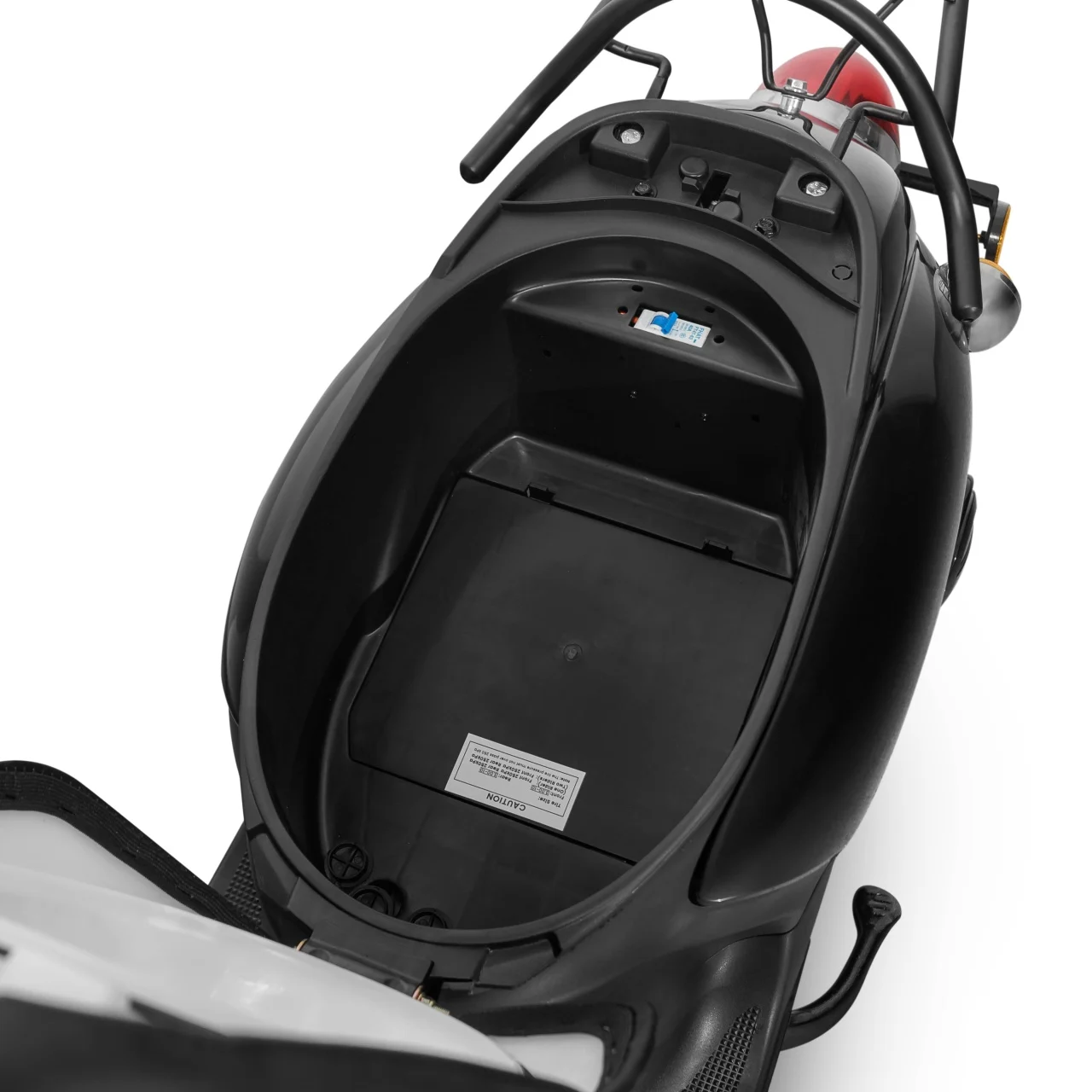 Voltarom S2, motor 2000 W, viteza maxima 25 km pe ora, autonomie pana la 60 km, Scuter Electric, Fara Permis, Negru [9]
