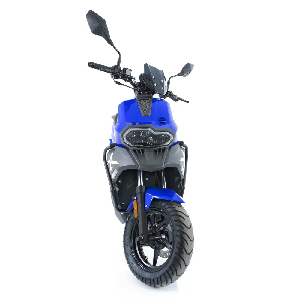 Scuter Rotakt Adventure Albastru-Gri 49 cmc, 2.2kW, Euro 5, Benzină, Viteză Maximă 45km/h [1]