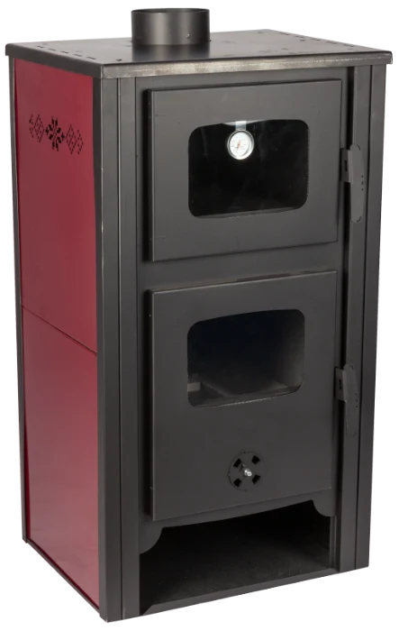 Semineu pe Lemne cu Cuptor, Perete Dublu si Termometru EvoTools +Plus (EcoDesign) [5]