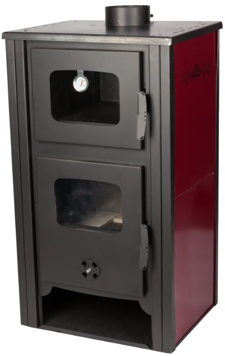 Semineu pe Lemne cu Cuptor, Perete Dublu si Termometru EvoTools +Plus (EcoDesign) [6]