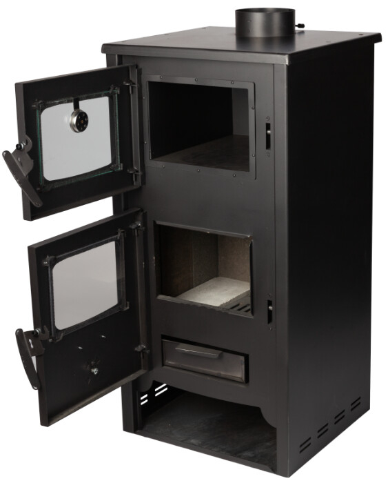 Semineu pe Lemne cu Cuptor si Termometru EvoTools +Plus (EcoDesign) [5]