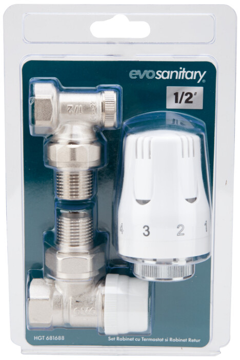 Set Robinet cu Termostat si Robinet Retur [2]