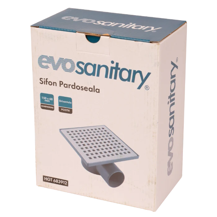 Sifon Pardoseala Patrat EvoSanitary [5]