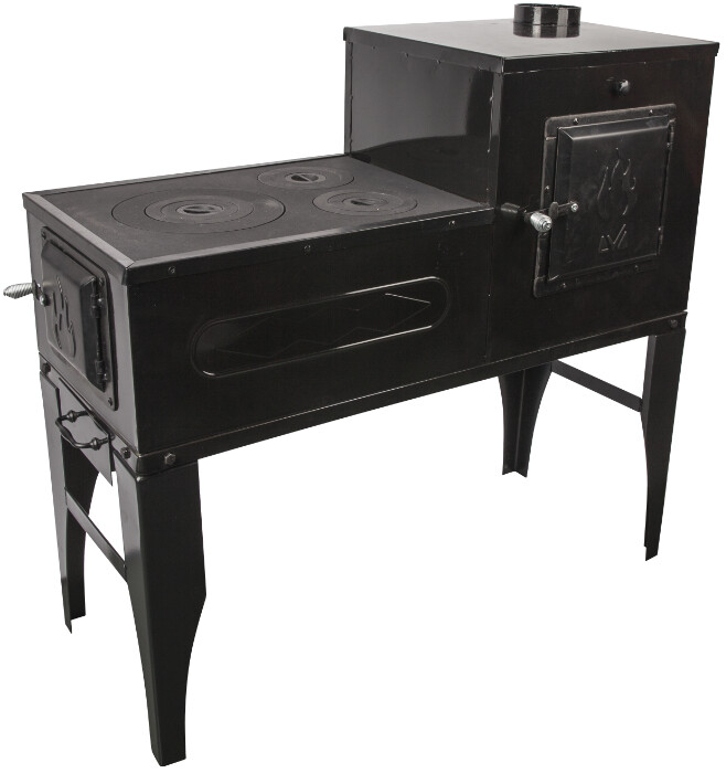 Soba de Gatit Emailata Tip L / Cizma, Neagra [14]