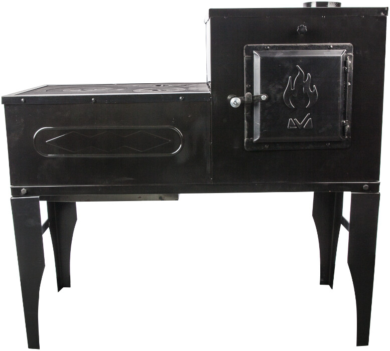 Soba de Gatit Emailata Tip L / Cizma, Neagra [136]