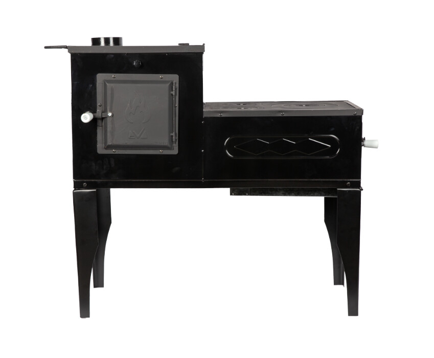 Soba de Gatit Emailata Tip L / Cizma, Neagra [143]