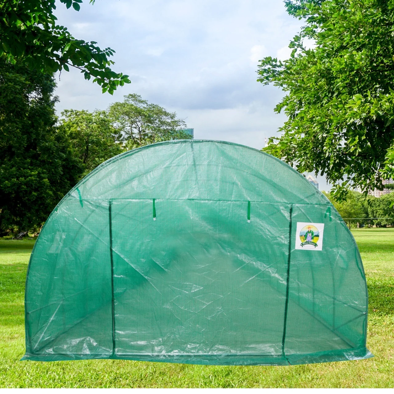 Solar/Sera Micul Fermier 8x4x2.5m , polietilena, densitate 140g/mp UV4 [9]
