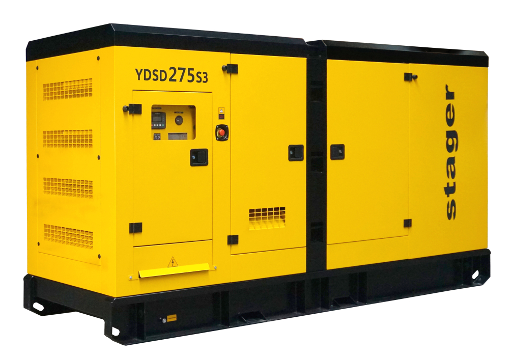 Stager YDSD275S3 Generator insonorizat 275kVA, 361A, 1500rpm, trifazat, diesel [2]