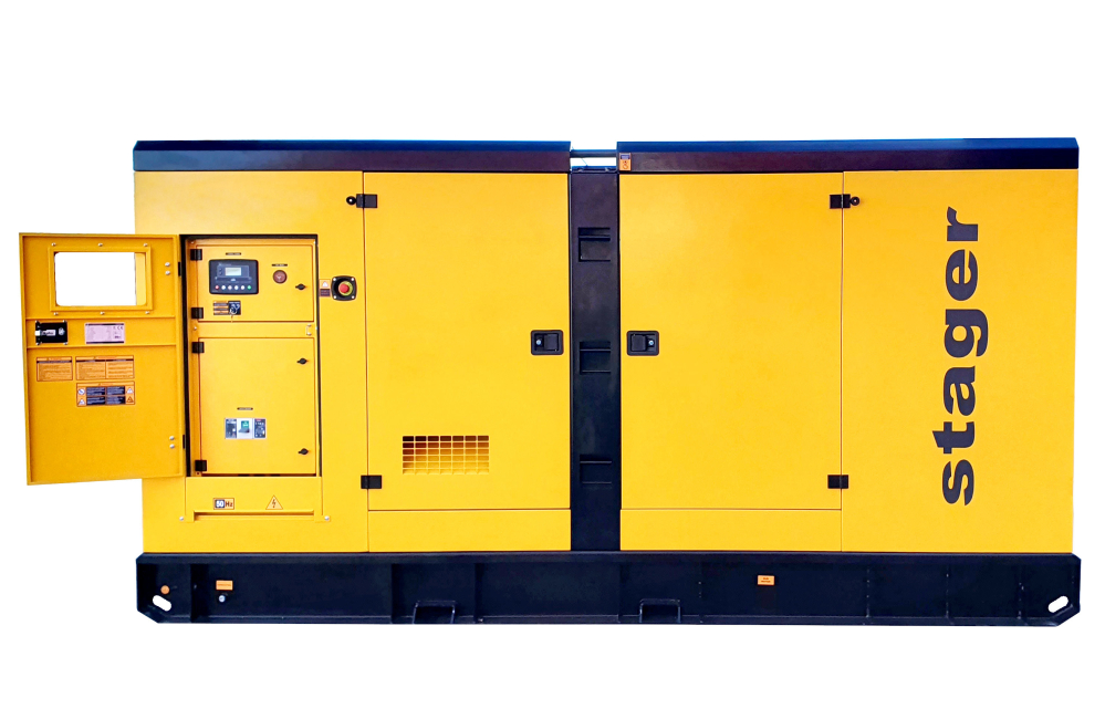 Stager YDSD550S3 Generator insonorizat 550kVA, 720A, 1500rpm, trifazat, diesel [1]