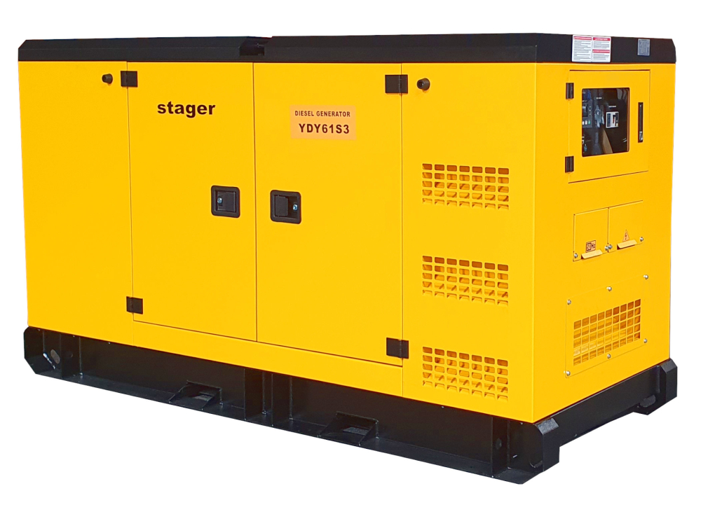 Stager YDY61S3 Generator insonorizat 61kVA, 79A, 1500rpm, trifazat, diesel [6]