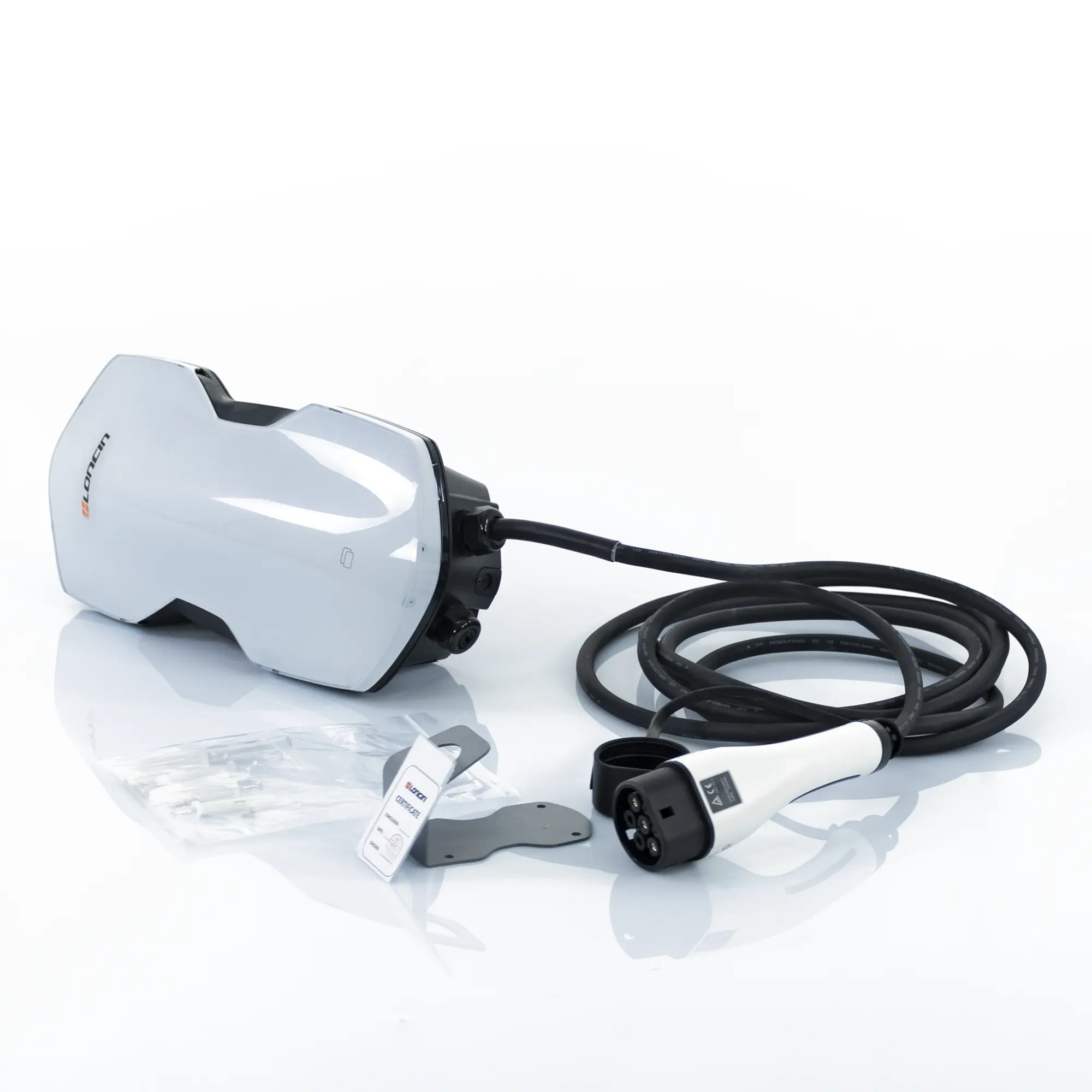 Statie de incarcare vehicule electrice LXAC-J4-EU7/230 7kW 230V conector tip 2 cablu de incarcare 5m [3]