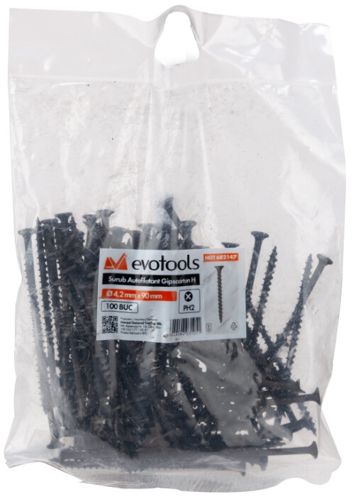 Surub Autofiletant Gipscarton (Filet Rapid) EvoTools - 1 Hs5 [6]