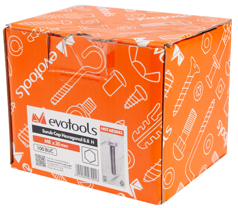 Surub Cap Hexagonal 8.8 H - 1 S50 [3]