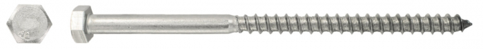 Surub pt Lemn cu Cap Hexagonal DIN 571 P - Ambalare 50 [1]