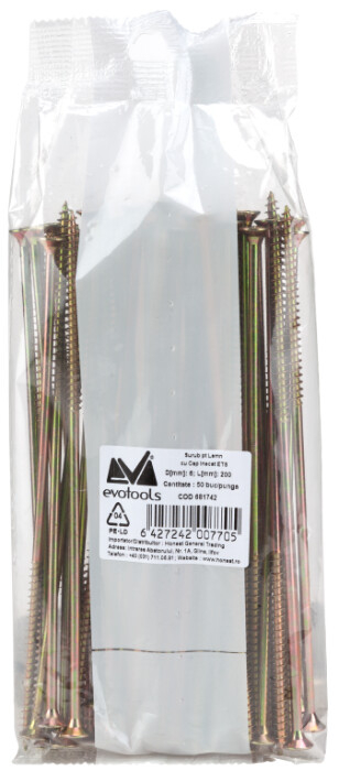Surub pt Lemn cu Cap Inecat ETS - 100 Buc [2]
