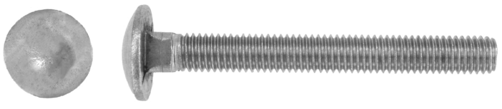 Surub Torbant Zincat DIN 603 - 100 Buc [4]