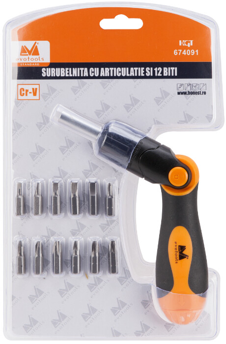 Surubelnita cu Articulatie 13 Piese [2]