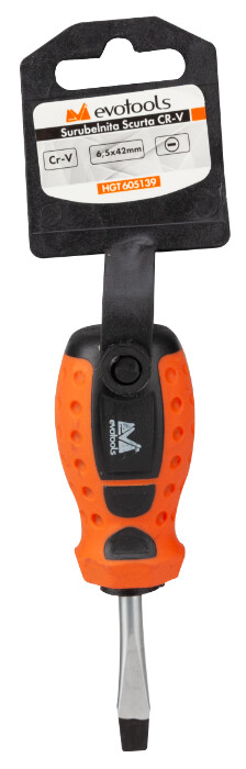 Surubelnita Scurta Cr-V ( - ) - Dimensiuni surubelnita 42 x 6.5 mm [2]