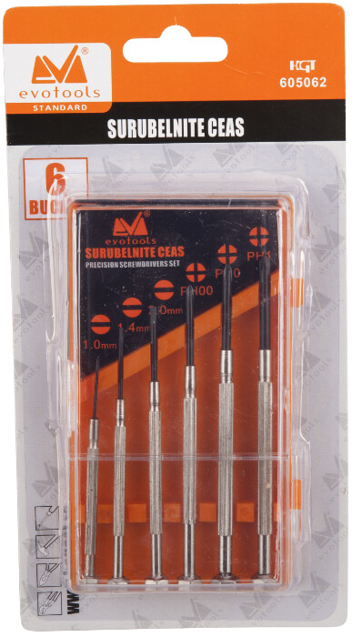 Surubelnite Ceas (6 buc/set) [2]