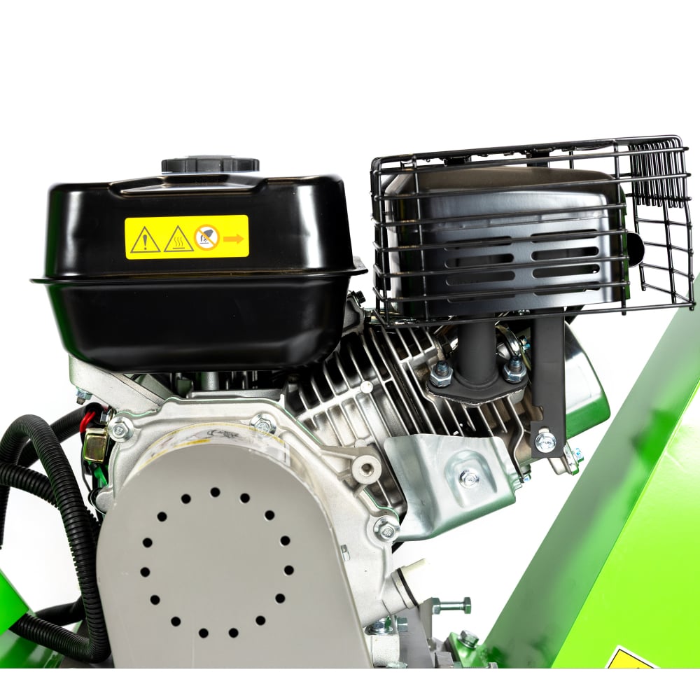 Tocator de crengi Micul Fermier, motor benzină 7CP, 100mm diametru maxim de tăiere, pentru rumeguș MF-MO1006-S001-G01 [4]