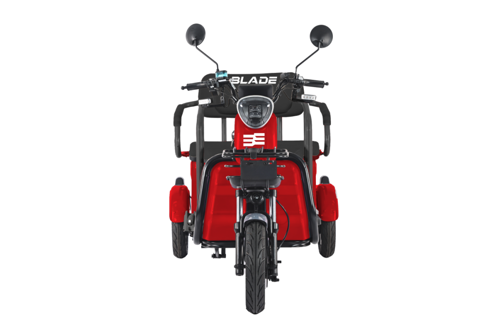 TRICICLU ELECTRIC PERSOANE 2000W, 25 km/h, autonomie 70km - TRIP X2 BLADE [2]