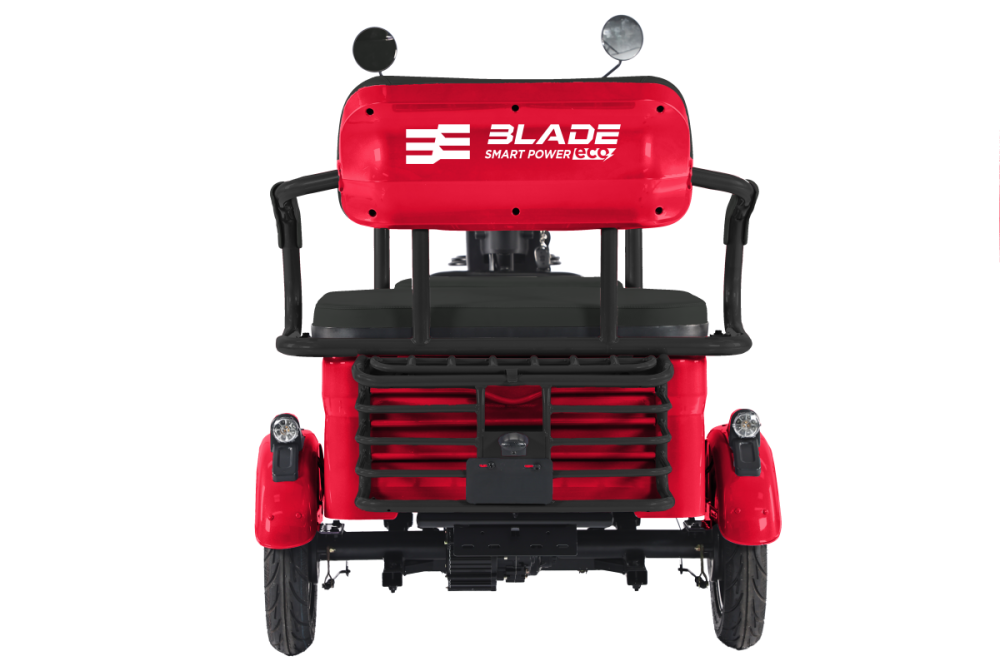TRICICLU ELECTRIC PERSOANE 2000W, 25 km/h, autonomie 70km - TRIP X2 BLADE [3]