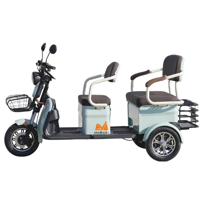 Triciclu Electric Persoane Bancheta Dubla Scorilo TRP1200, Putere maximala: 2400 W, Viteza Maxima 25km/h [5]