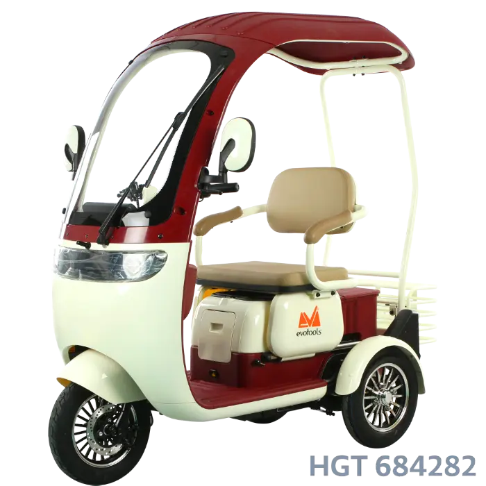 Triciclu Electric Persoane Cabina Deschisa Dotos TRP1000CD EvoTools/Putere Maximala 2400 W Autonomie 56 km, Viteza maxima: 25 km/h [11]